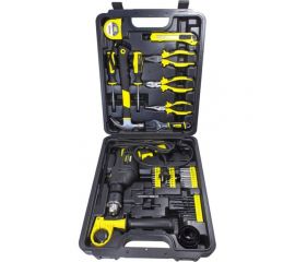 Набор инструментов с электрической дрелью WMC TOOLS 59 предметов, в кейсе WMC-1059 