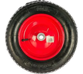 Колесо пневматическое 3.25-8 (360 мм; втулка 95 мм; подшипник 20 мм) для тачек WB 200D, WB 300D, WB 120D Tsunami D0KB8A4AIR32502 