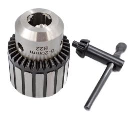 Патрон сверлильный ПС 20 5-20 мм, В22, с ключом, исп. R-01 кл.1 TORNERI 041893 