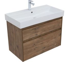 Тумба Aquanet Nova Lite 85 2 ящика (SLIM SYNERGY) дуб рустикальный (249954) 00249954 