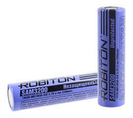 Аккумулятор Robiton SAM3200 Samsung INR18650-32E без защиты PK1 17660 