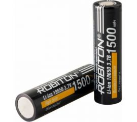 Аккумулятор ROBITON LI186NP1500 20А INR18650-1500 без защиты 18083 