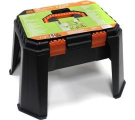 Набор инструментов ISMA 1/4"", 6 гр., 5-13 мм, шарнирно-губцевый, отвертки, биты, уровень, молоток, расходник, кейс-слесарный стул max нагр.120 кг, 1500 предметов 515002(48105) 