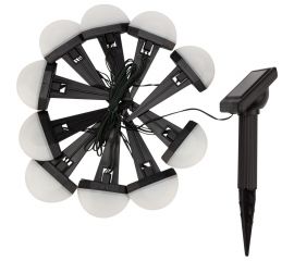 Каскад Lamper Взлетная Полоса LED 3,8 м с солнечной панелью 2 м и аккумулятором, IP65, 602-244 