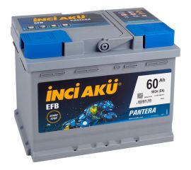 Аккумулятор INCI AKU EFB 60R, 560 A, 242x175x190 мм 462080 