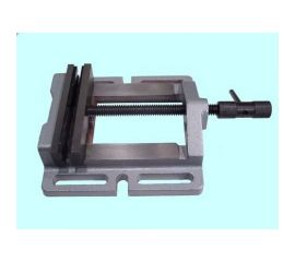 Станочные тиски для сверлильных станков CNIC Q19200 200 мм, неповоротные, ход 170 мм, паз 15x220 мм 26174 