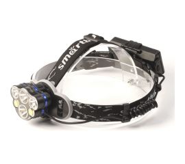 Аккумуляторный налобный фонарь Smartbuy 2х5 Вт LED + 2х3Вт+2х3Вт COB, SBF-HL027 