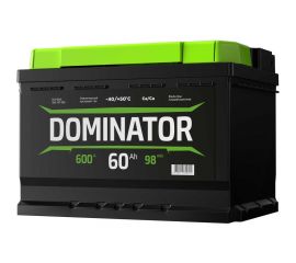 Аккумулятор DOMINATOR 6 СТ 60 Ач 1 L, 600 А ССА, 560107060 
