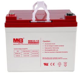 Батарея аккумуляторная АКБ MM33-12 12В 33Ач MNB MM33-12 
