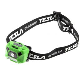 Ручной фонарь TESLA 3Вт, 140 люмен, литиевый аккумулятор, сенсор, красный свет HLS 