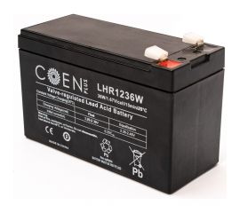 Аккумуляторная батарея (12 В, 9 Ач, 36 Вт) CoEn Plus LHR1236W 