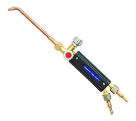 Ацетиленовая горелка мини Сталь Г2 вентильная, цельнотянутый мундштук, медные наконечники 2, 3 СВ000019472 