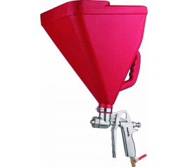 Картушный пистолет для штукатурки MATRIX 9.5 л, сопла 4, 6 и 8 мм 57351 