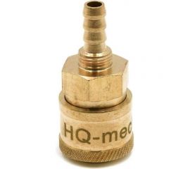 Соединение быстросъемное пневматическое HQ-SH11 «мама»-елочка 12 мм (латунь) HQ-mech УТ000002465 