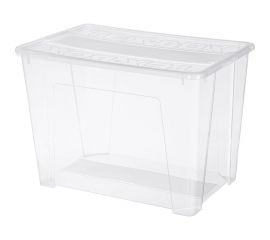 Универсальный ящик Бытпласт 570x380x405 мм ""TEX-BOX"" 70 л, бесцветный 00000007211 