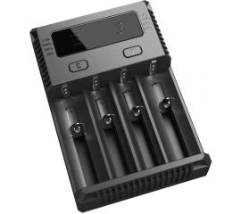 Зарядное устройство Nitecore i4 18650/16340 на 4АКБ Intellicharge V2 Совместим с Li-ion и Ni-MH/Ni-Cd аккумуляторами с автоматическим определением 15364 