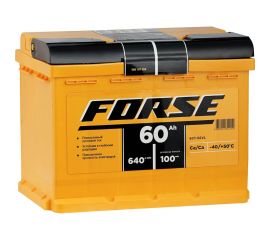 Аккумуляторная батарея FORSE 6ст-60 VL 1 560109050 