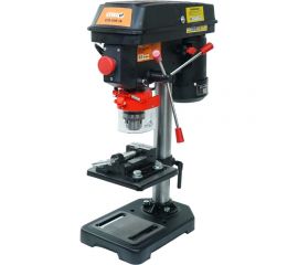 Вертикальный сверлильный станок Спец ССВ-500-16 220 В, 500 Вт, 600-2600 об/мин, 3-16 мм патрон, 5 скоростей, стол 160х160 мм, тиски в комплекте СПЕЦ-3262/370101 