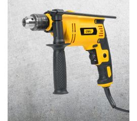 Сетевая ударная дрель DELI DL-CZ13-E2 (850Вт, ЗВП ф13мм, 3000 об/мин, реверс, картон) 102959 