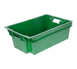 Ящик Тара.ру п/э, 600x400x200 мм, 1,7 кг, сплошной, цв. зеленый 28433 