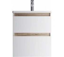 База под раковину AM.PM, X-Joy подвесная, 55 см, 2 ящика, белый глянец M85AFHX0552WG 