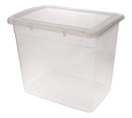 Ящик для хранения Branq Laconic 20 л, прозрачный BQ2506ПР 