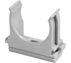 Крепеж-клипса под пистолет ТРИЗАМ O 20 мм, серая, 100 шт. TRZ0374 