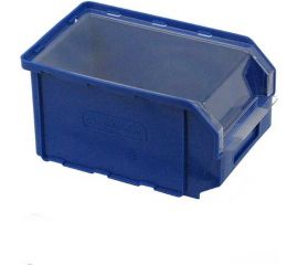 Пластиковый ящик с прозрачной крышкой СТАРКИТ 3,8 л, синий CК2-B 