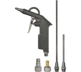 Обдувочный пистолет со сменными насадками QUATTRO ELEMENTI разъем EURO, профи 909-716 