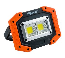 Аккумуляторный рабочий фонарь Peka работа от аккумуляторов и батареек W032 
