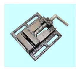 Станочные тиски TLX для сверлильных станков 150мм тип 2 неповоротные ход 148мм, паз 12х98мм 66394 