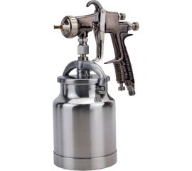 Краскопульт PI TOOLS МР-400 ф1.7мм, верхний бачок 3049 