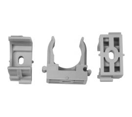 Крепежная клипса для монтажа газовым монтажным пистолетом FIXPISTOLS f-cpe25 серая, 100 шт. 2-2-4-4638 