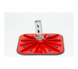 Кровельная опора с вертикальным кронштейном Fachmann SOLID FOOT 350x350 мм 04.030 