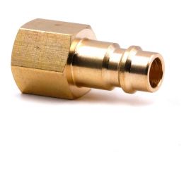 Соединение быстросъемное пневматическое HQ-PF14 «папа»-внутр. резьба 1/4" (латунь) HQ-mech УТ000002475 