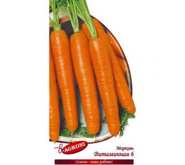 Семена Агрони Морковь Витаминная 6 2 г 3677 