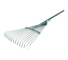 Веерные проволочные регулируемые грабли с металлической ручкой DON GAZON 120-154 см 220641 