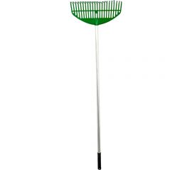 Веерные пластмассовые грабли Gigant 22 зуба, с алюминиевым черенком IAG-003 