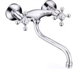 Настенный смеситель для кухни FRAP F4608 1/2, крест нижний 510510 