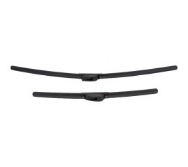 Комплект всесезонных бескаркасных бесшумных щеток стеклоочистителя (2 шт; 26""/650 мм; 16""/400 мм""; Hook) WOG WGC1412 