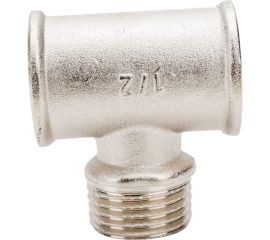 Тройник STI латунный Ду15 (1/2") В-Н-В никелированный D270-05065 