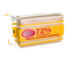 Хозяйственное мыло 72%, 200 г МЕРИДИАН Традиционное, в упаковке 602372 