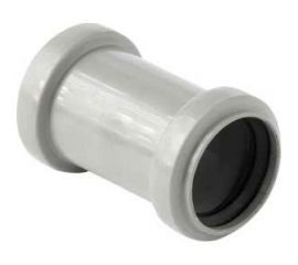 Двухраструбная муфта VALFEX 50 мм, внутренняя канализация 20106050 