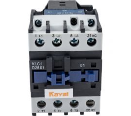 Магнитный пускатель KAYAL Контактор 25A-42AC-Б-УХЛ4 KLC1-D2501 KAYAL UCD25A042V 