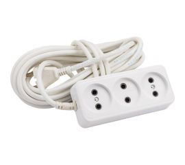Удлинитель ООО Ливны-Электро У6-716 3-х местный, провод ПВС 2*1 L=7м У 783 