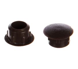Декоративная заглушка Tech-Krep 8 мм темно-коричневая 35 шт - пакет 108867 
