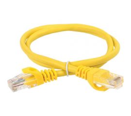 Коммутационный шнур IEK ITK патч-корд, кат.5Е UTP, 3м, желтый PC05-C5EU-3M 