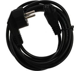 Кабель питания для ноутбуков VCOM 3-pin /угловая евровилка/ VDE 3G*0.5mm2 CE022-CU0.5-3M 