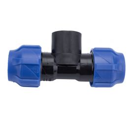 Компрессионный переходной тройник VALFEX ПНД, с внутренней резьбой, 20-1/2""-20 1210012001220 