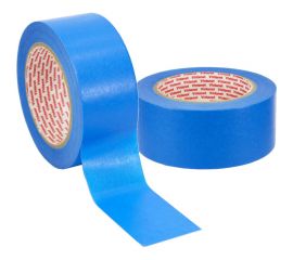 Малярная лента на основе рисовой бумаги Washi для четкого края Vintanet WM111, синяя, 48мм х 50м WM1114850 